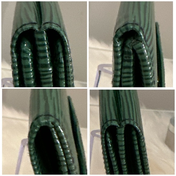 Authentic RARE Louis Vuitton Epi Mallettier Wallet 1990’s Limited Run Collection - Picture 6 of 16